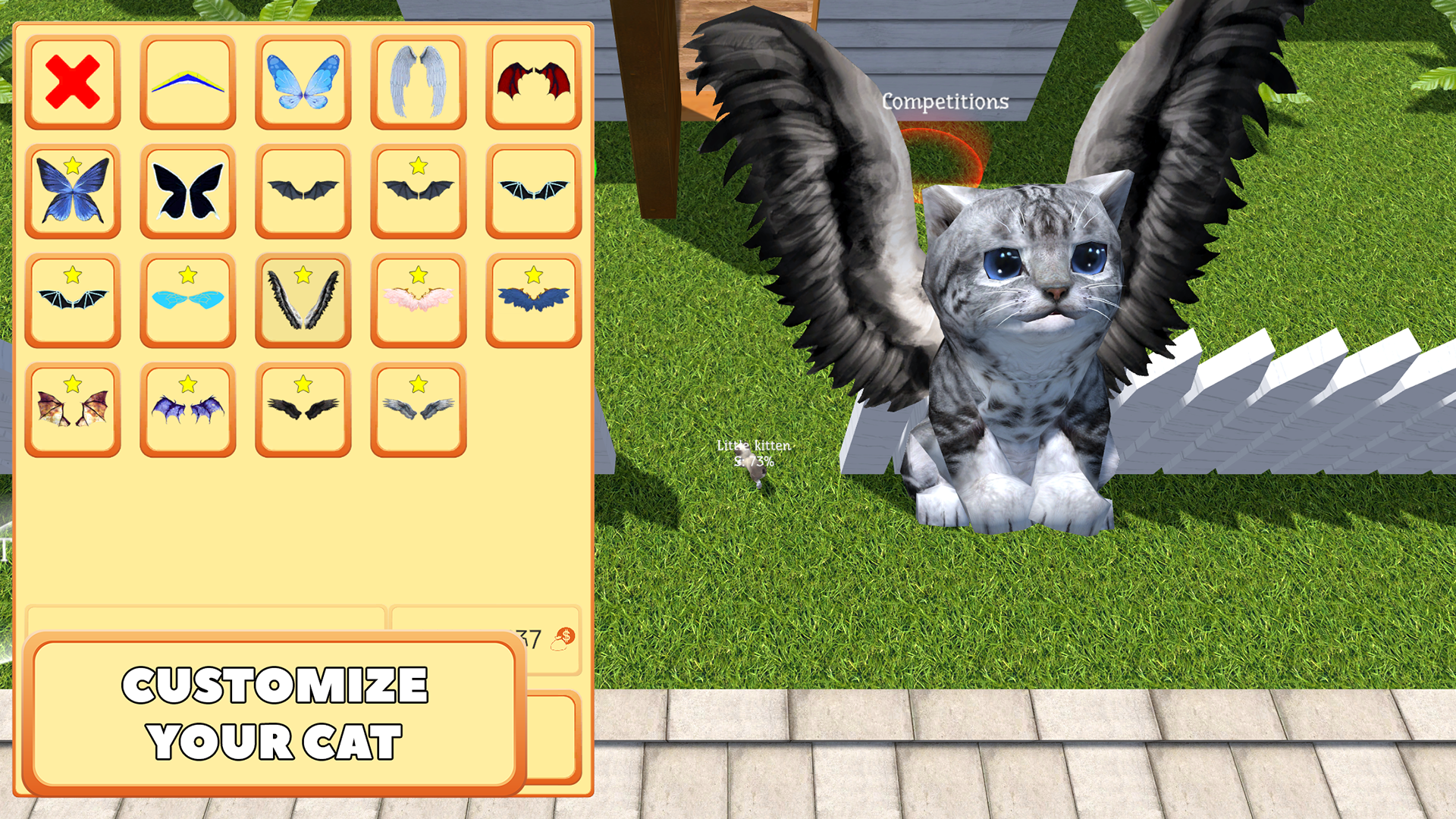 Screenshot 2 — Cute Pocket Cat 3D - Part 2