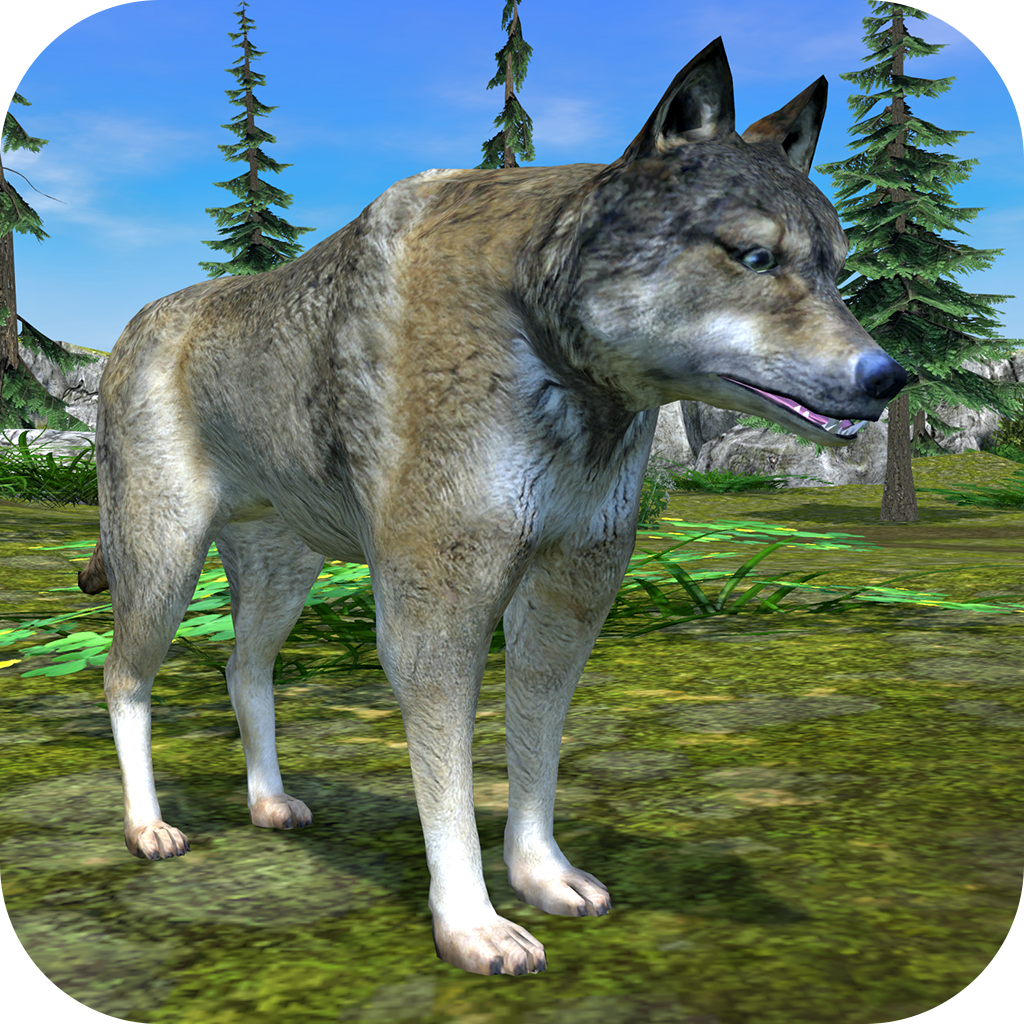 Wolf Simulator - Animal Games app icon